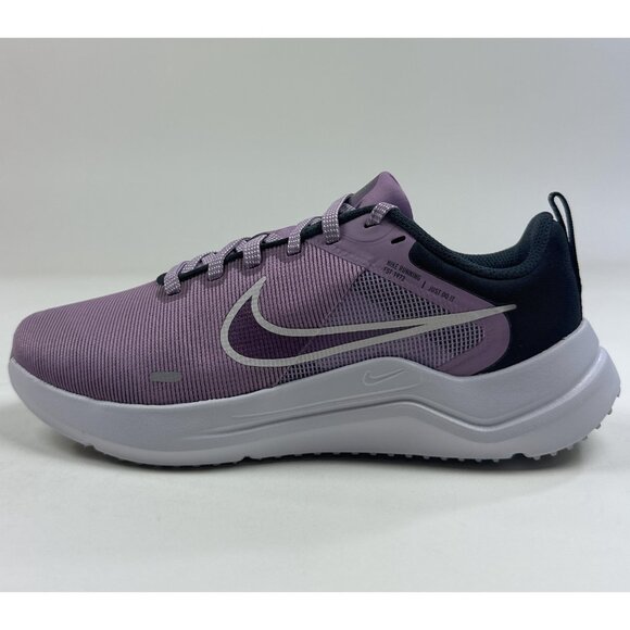 Nike Downshifter 12 Womens Purple White Gray Running Shoes Sneakers DD9294-500 - Picture 6 of 12